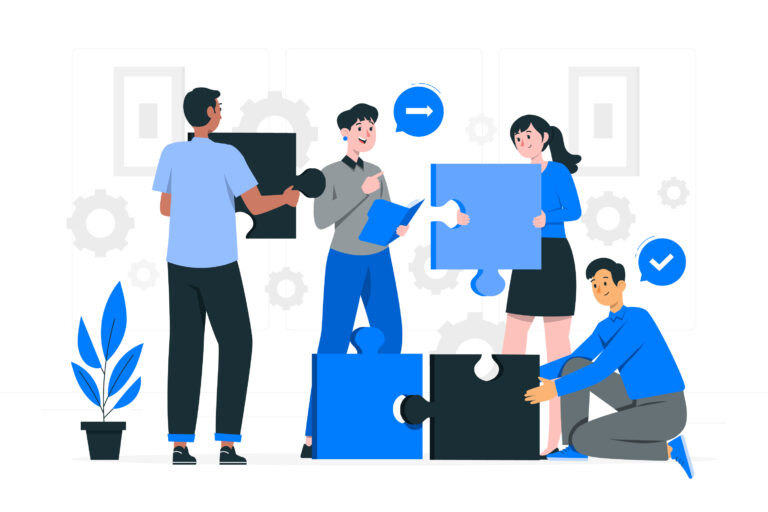 people in office